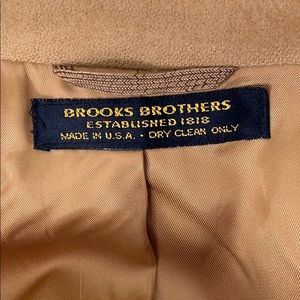 Brooks Brothers camel hair sport coat